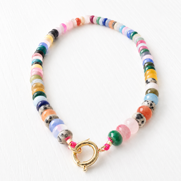 #80251 BARBADOS STONE NECKLACE