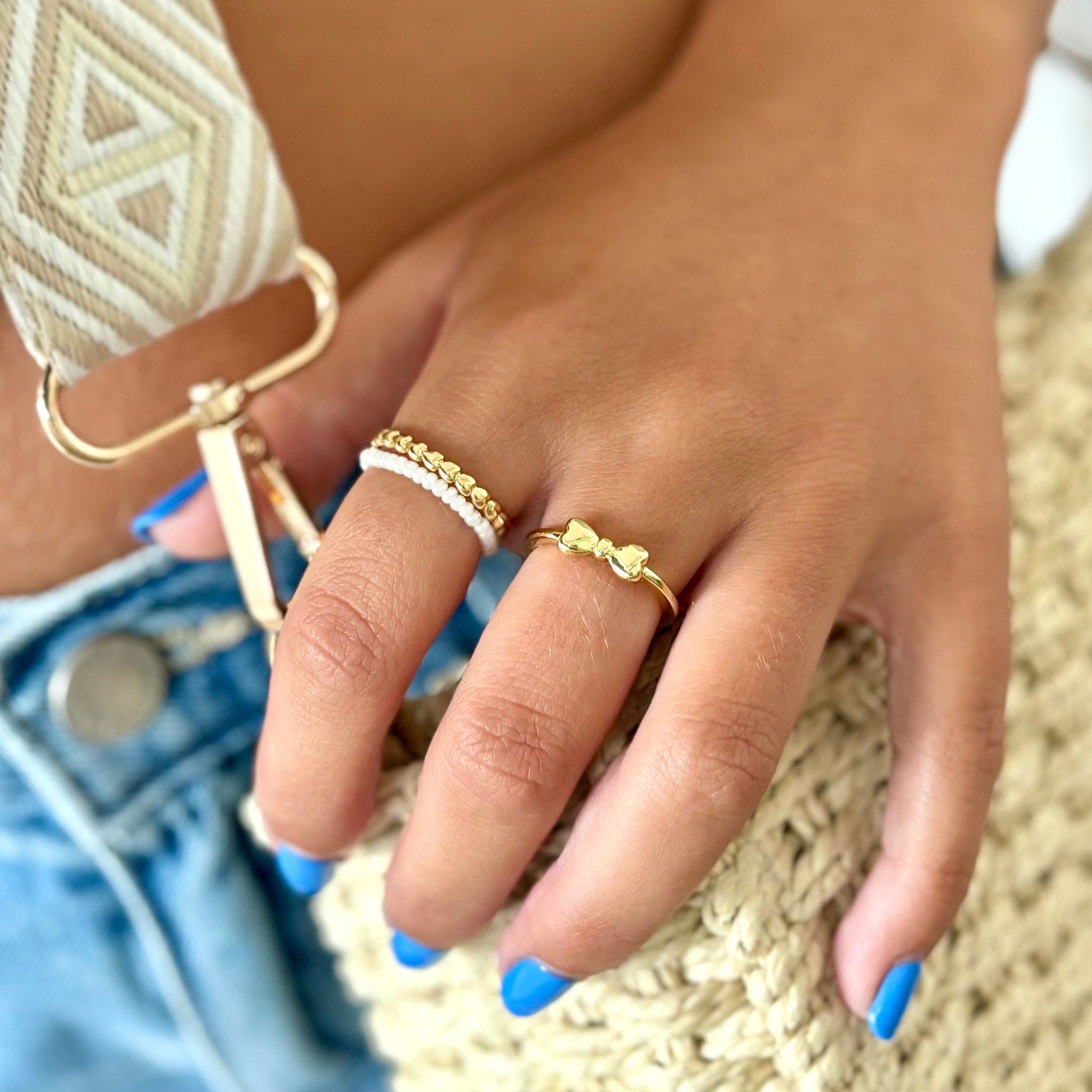 #9544 SMALL BOW RING