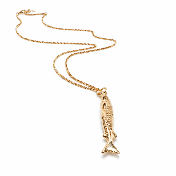#80236 SARDINE DROP NECKLACE
