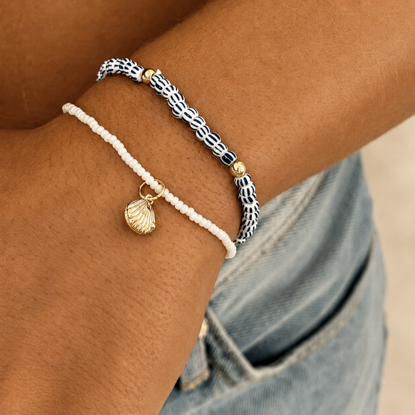 #60214 STRIPED BEAD BRACELET