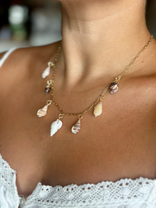 #80222 ROLLING TIDE CHARM NECKLACE