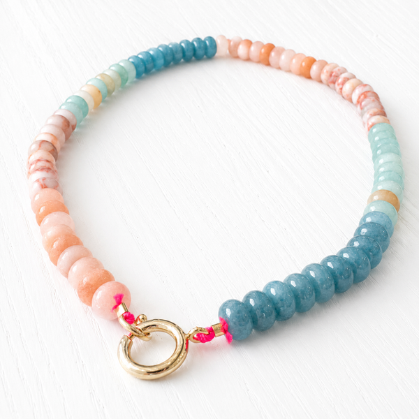 #80251 BARBADOS STONE NECKLACE