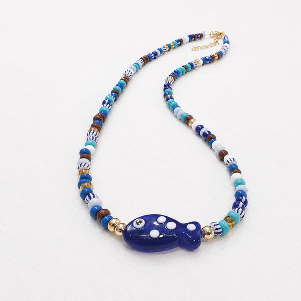 #80257 PESCADO FIESTA NECKLACE