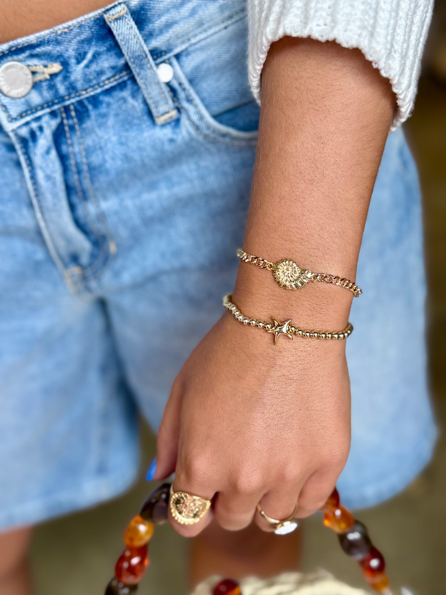 #60221 STARFISH BEAD BRACELET