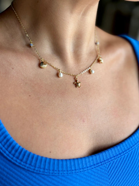 #80220 TURTLE CAY CHARM NECKLACE