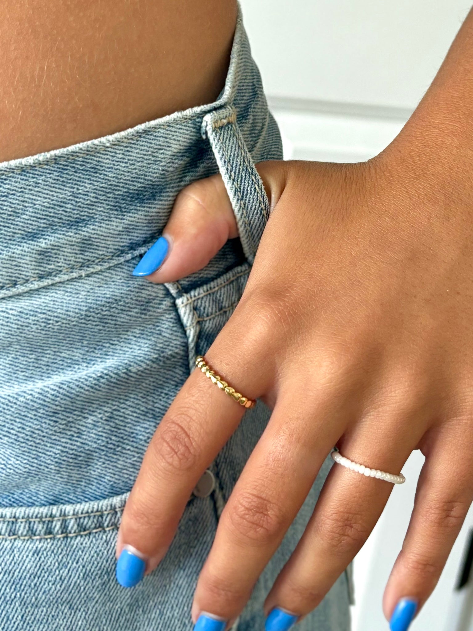 #9542 MULTI TINY HEART RING