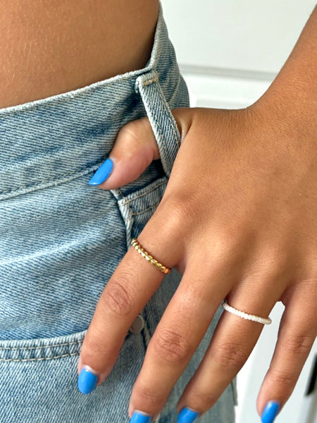 #9542 MULTI TINY HEART RING