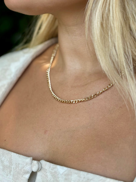 #80205 CUBAN CHAIN NECKLACE