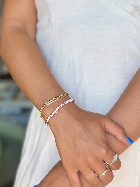 #60214 STRIPED BEAD BRACELET
