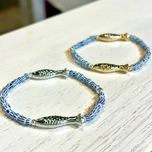 #60216 DOUBLE FISH STRIPE BRACELET