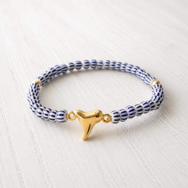#60248 SANTORINI SHARK TOOTH BRACELET
