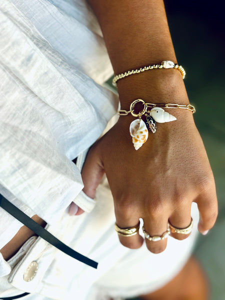 #60193 ROLLING TIDE CLUSTER CHARM BRACELET