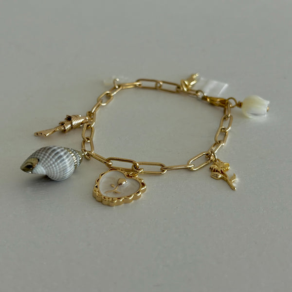#60210 SEA DAISY CHARM BRACELET