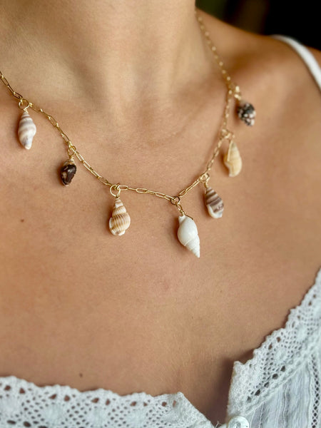 #80222 ROLLING TIDE CHARM NECKLACE