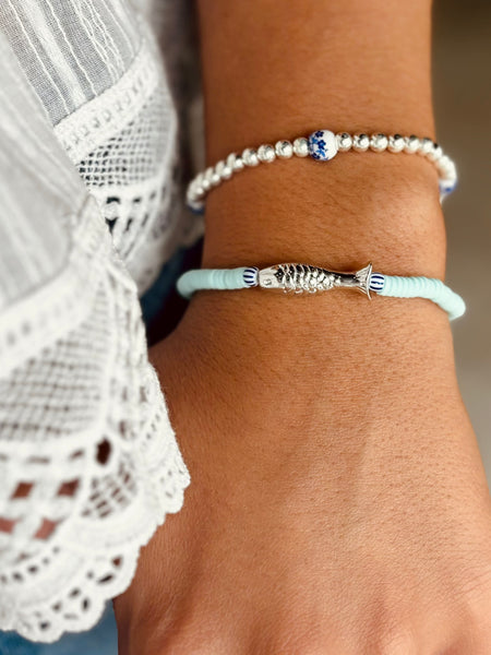 #60191 FISH BEAD HEISHI BRACELET