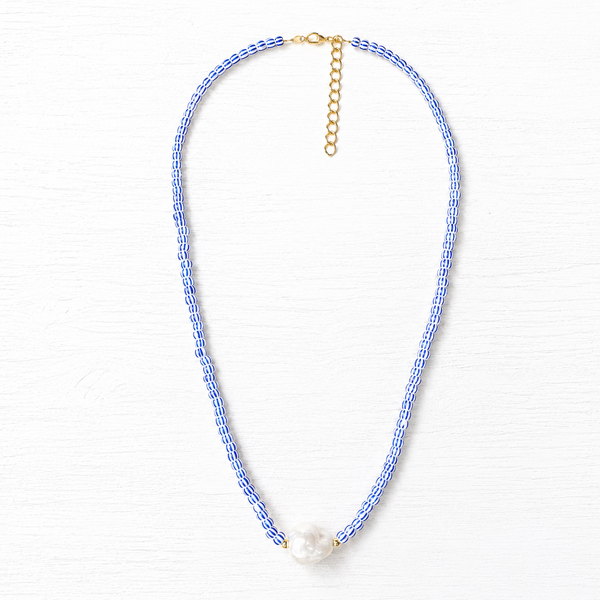 #80270 SANTORINI PEARL NECKLACE