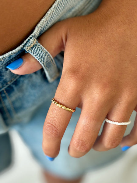 #9542 MULTI TINY HEART RING