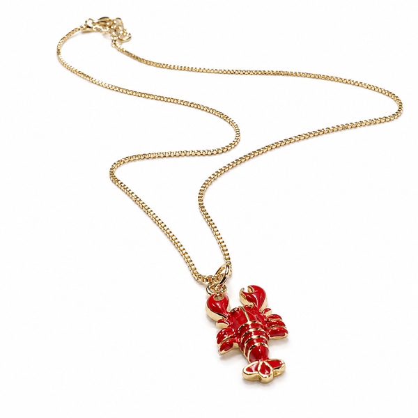 #80235 LOBSTER DROP NECKLACE