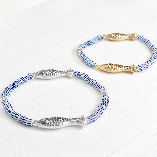 #60216 DOUBLE FISH STRIPE BRACELET