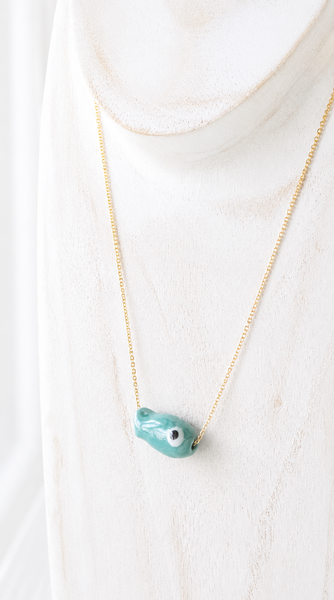 #80241 BUBBLE FISH NECKLACE
