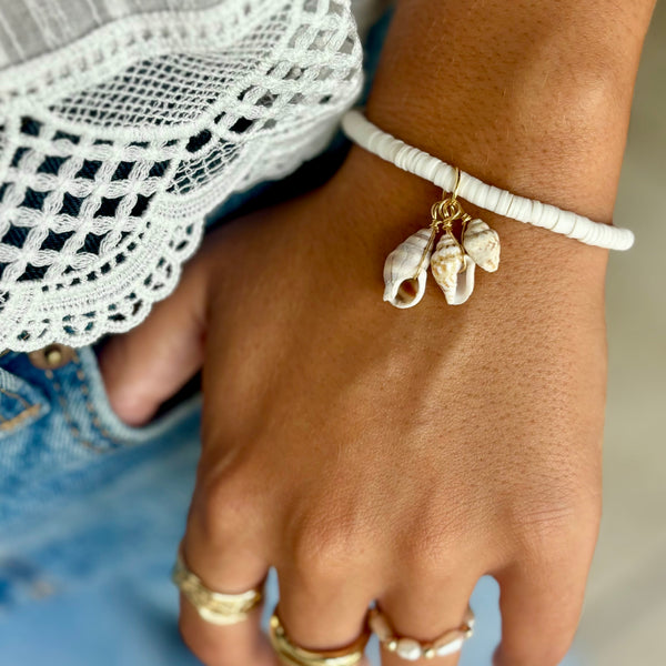 #60192 COASTAL HEISHI CHARM BRACELET