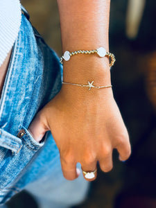 #4394 STARFISH ADJUSTABLE BRACELET