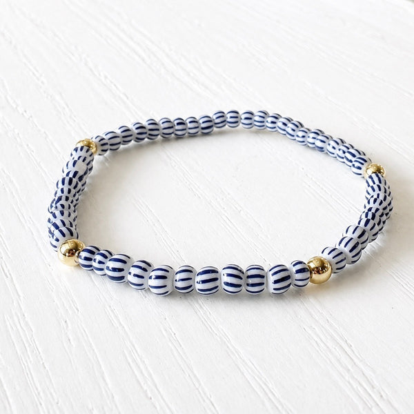 #60214 STRIPED BEAD BRACELET