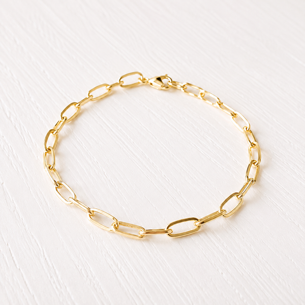 #60241 DAINTY PAPERCLIP BRACELET