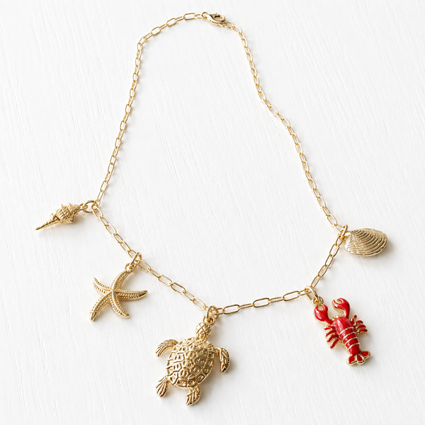 #80230 MORNING TIDES CHARM NECKLACE