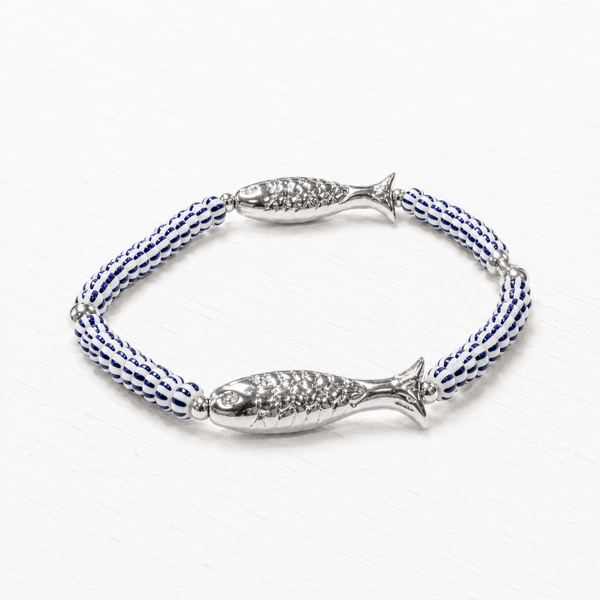 #60216 DOUBLE FISH STRIPE BRACELET