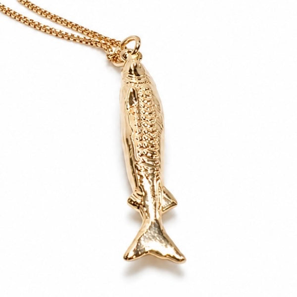 #80236 SARDINE DROP NECKLACE