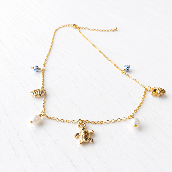 #80220 TURTLE CAY CHARM NECKLACE