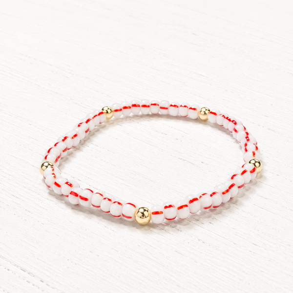 #60214 STRIPED BEAD BRACELET