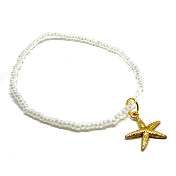 #60188 SEED BEAD CHARM BRACELET