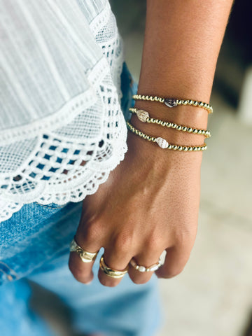 #60195 ROLLING TIDE BEAD BRACELET