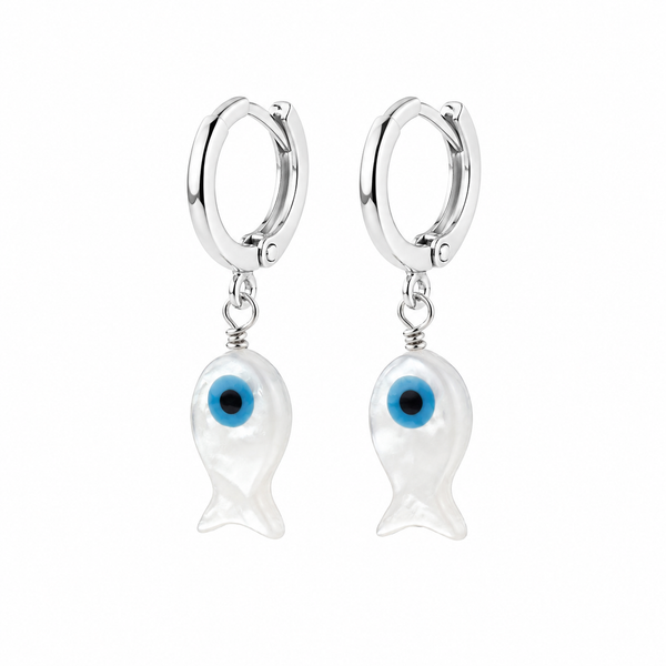 #2717 EVIL EYE FISH HUGGIE