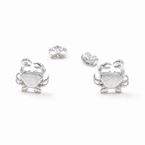 #1382 TINY CRAB POST EARRING