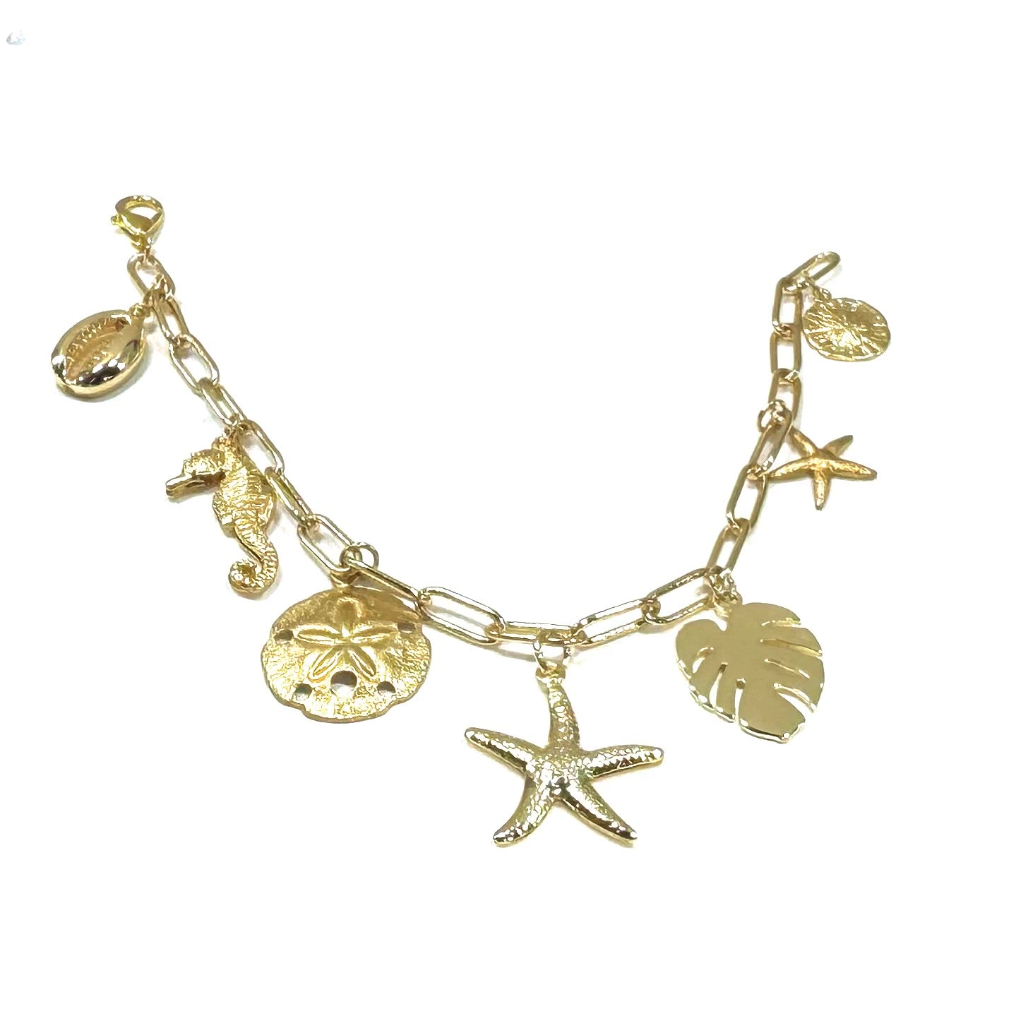 #60208 STARFISH BEACH CHARM BRACELET