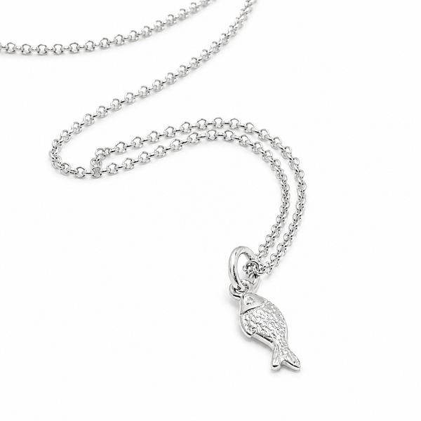 #80234 TINY FISH NECKLACE
