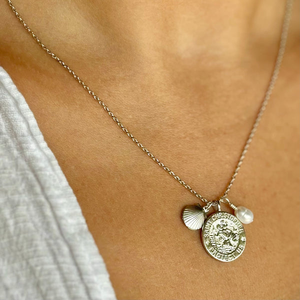 #80223 ST. CHRISTOPHER’S CHARM NECKLACE