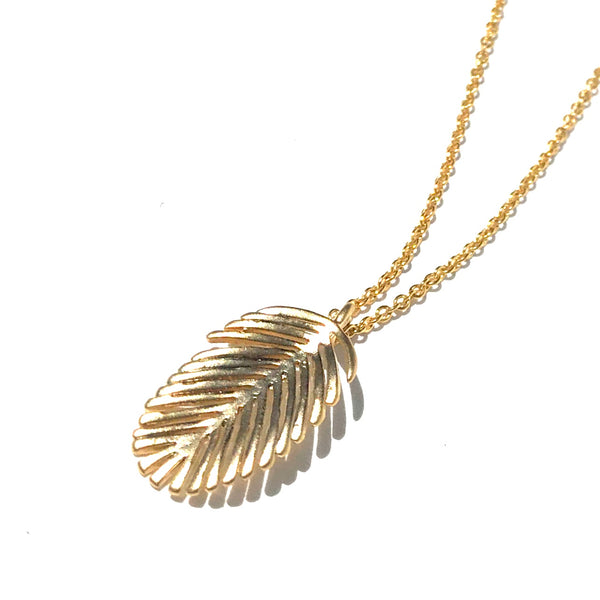PALM FROND NECKLACE