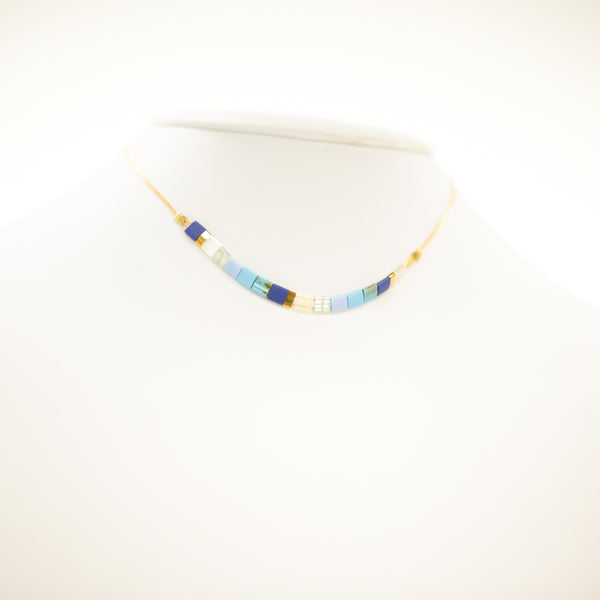 WATERFALL TILE NECKLACE