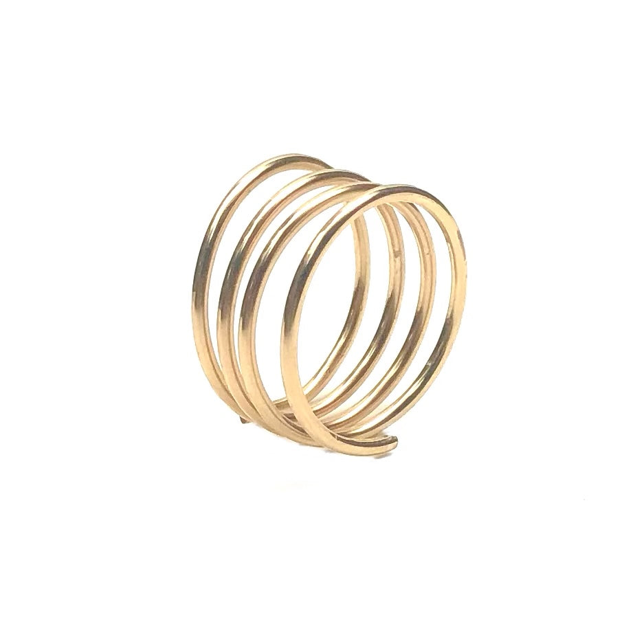 4 BAND WRAP RING