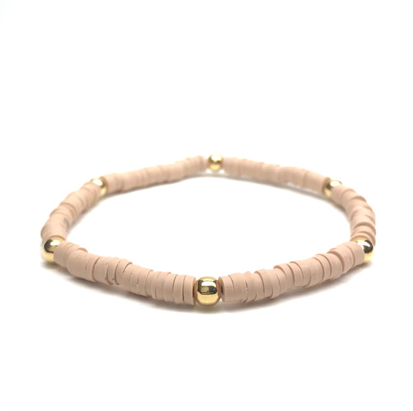 SMALL HEISHI STRETCH BRACELET