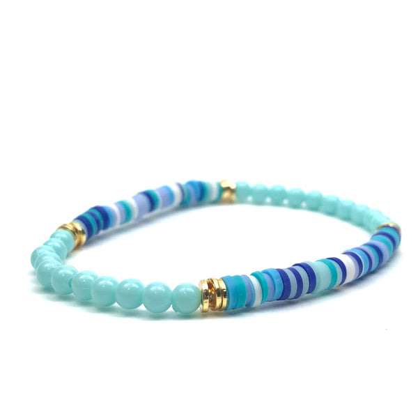 MINI STRIPE COLOR BLOCK HEISHI BRACELET