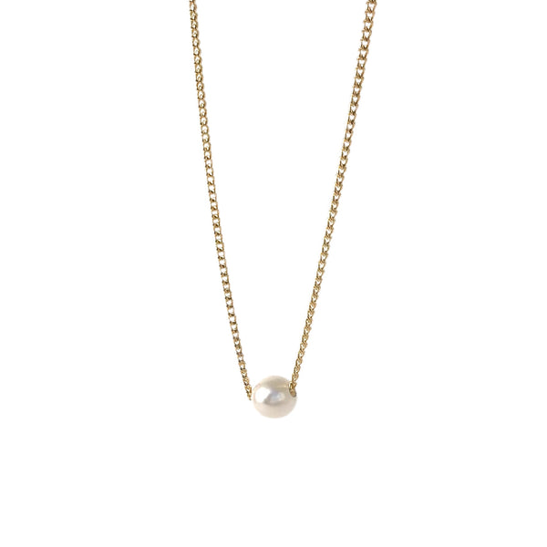 SLIDING PEARL NECKLACE