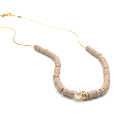 HEISHI PEARL NECKLACE