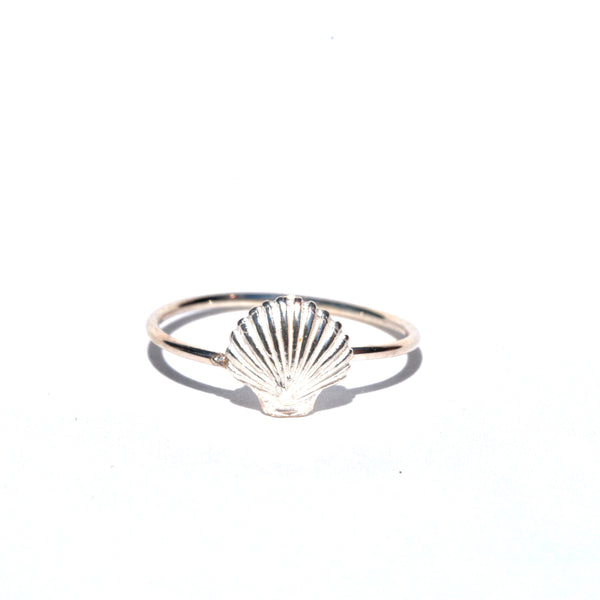 SCALLOP SHELL RING