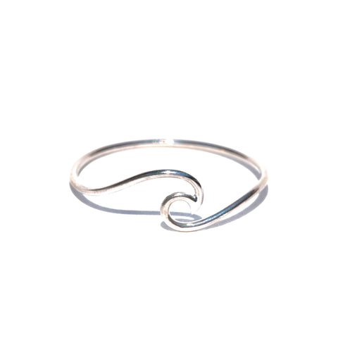 WAVE RING - STERLING SILVER