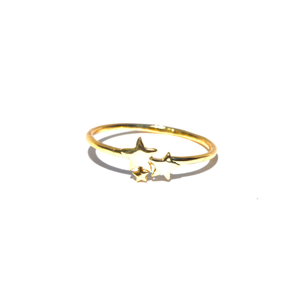 TRIPLE STAR RING